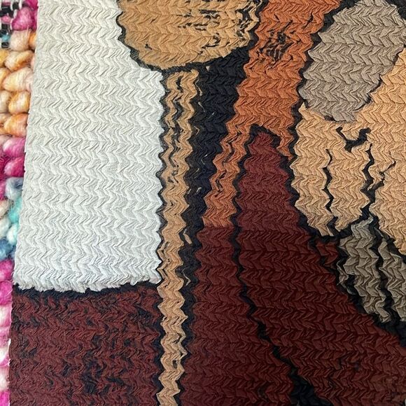 Vintage Picasso crinkle art top.  This is from the 90’s and is in perfect shape - Picture 3 of 4